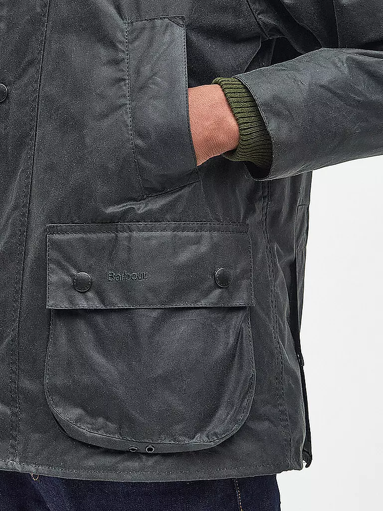 BARBOUR Parka BEDALE  dunkelgrün