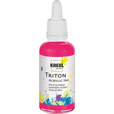 KREUL Triton Acrylic Ink Fluoreszierend Pink 50 ml