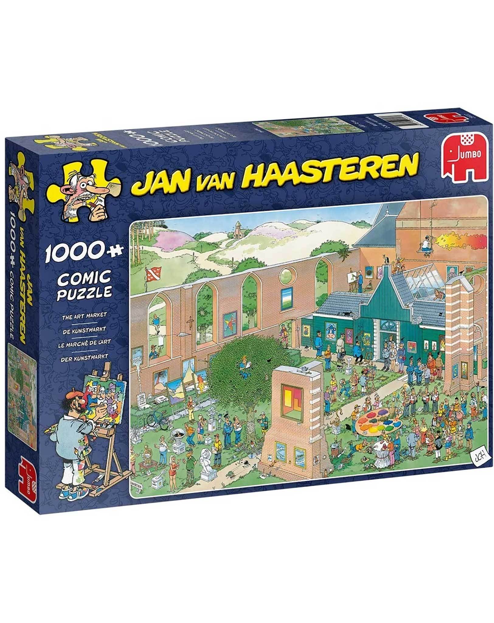 Jan van Haasteren - Der Kunstmarkt   (Puzzle)