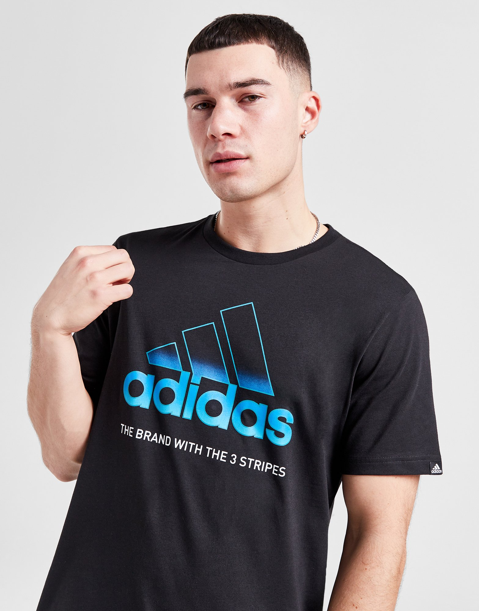 adidas T-Shirt Badge Of Sport Logo Dégradé Homme