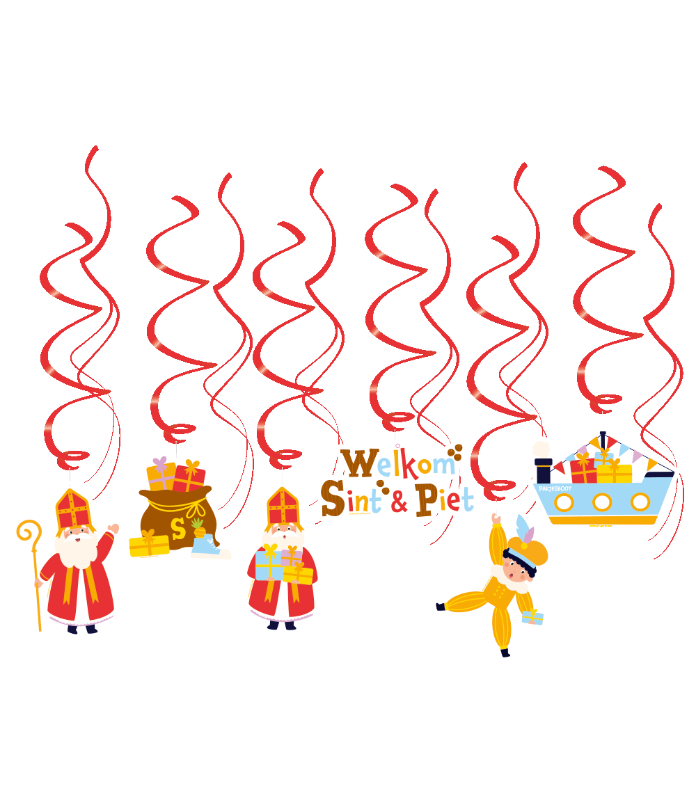 Sinterklaas Hangdecoratie 70cm