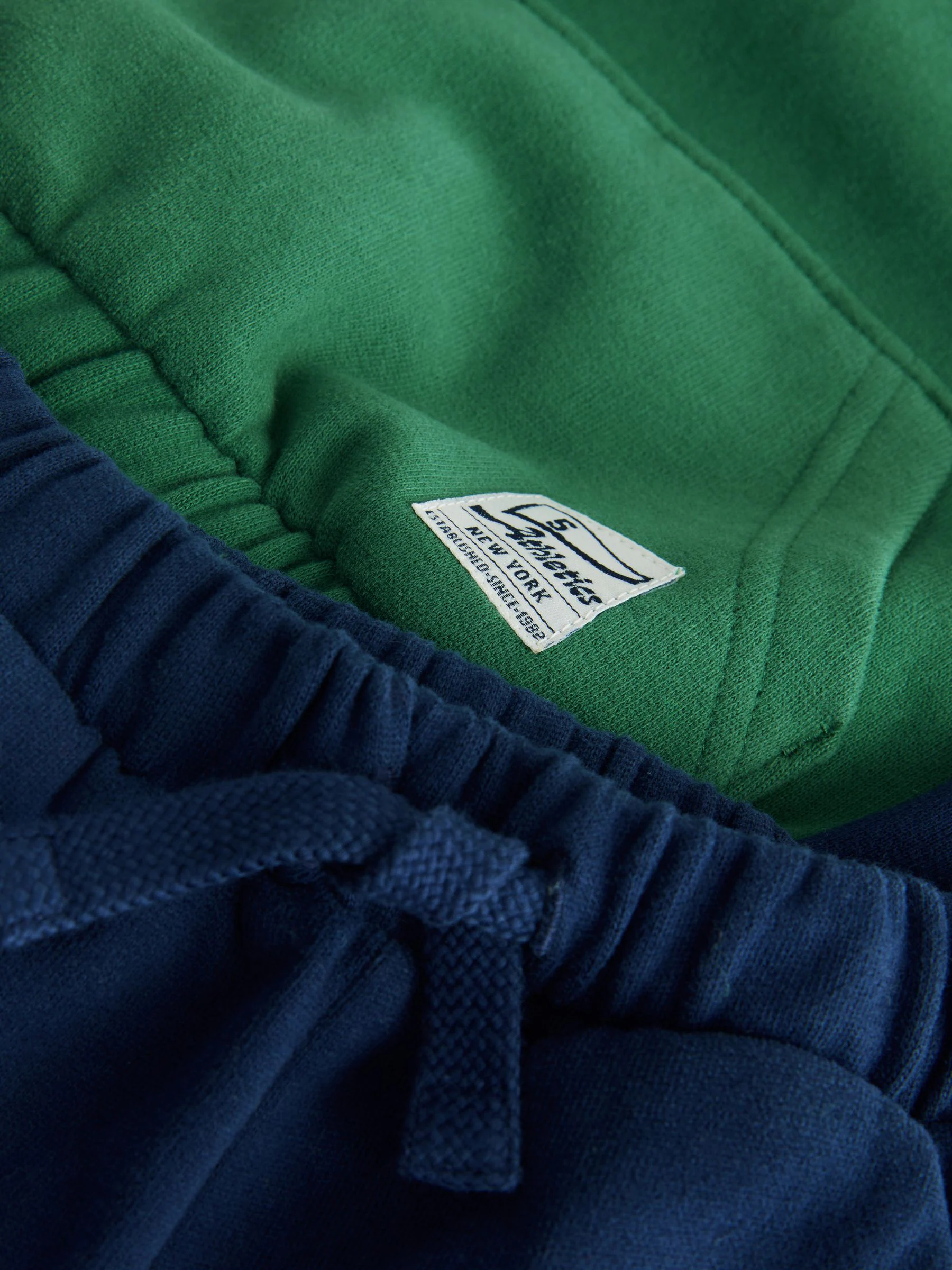 Groen - Set van top met halve rits en joggingbroek (3mnd-7jr)