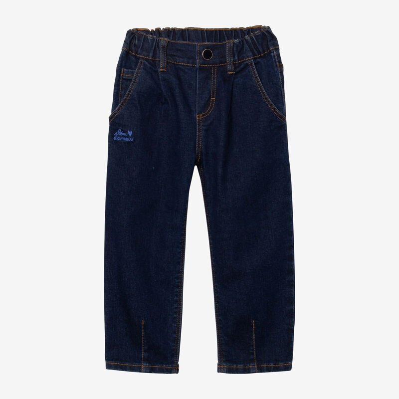 Pantalon denim bébé fille brodé Catimini Aucune nuance