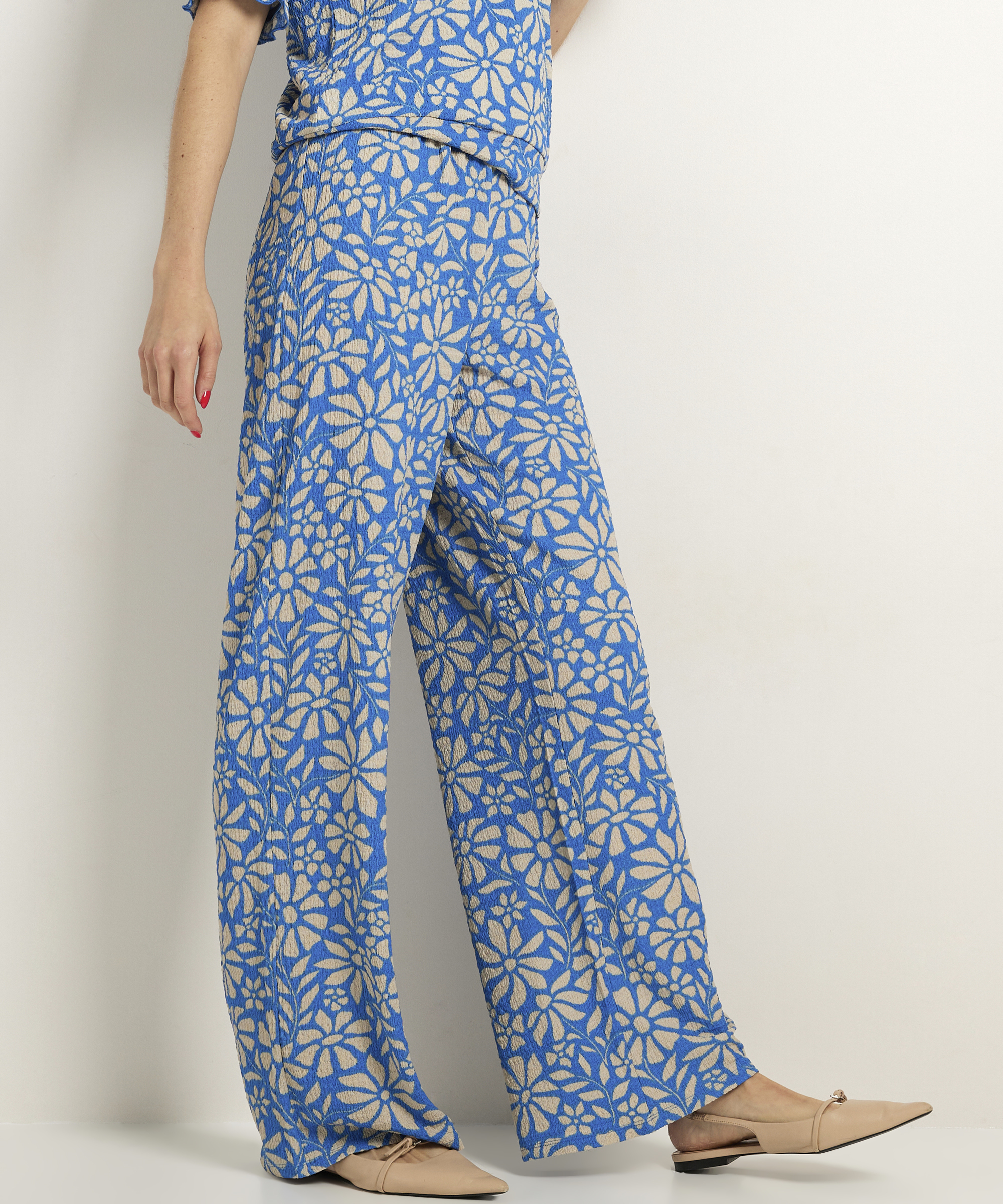 wide fit broek all-over print