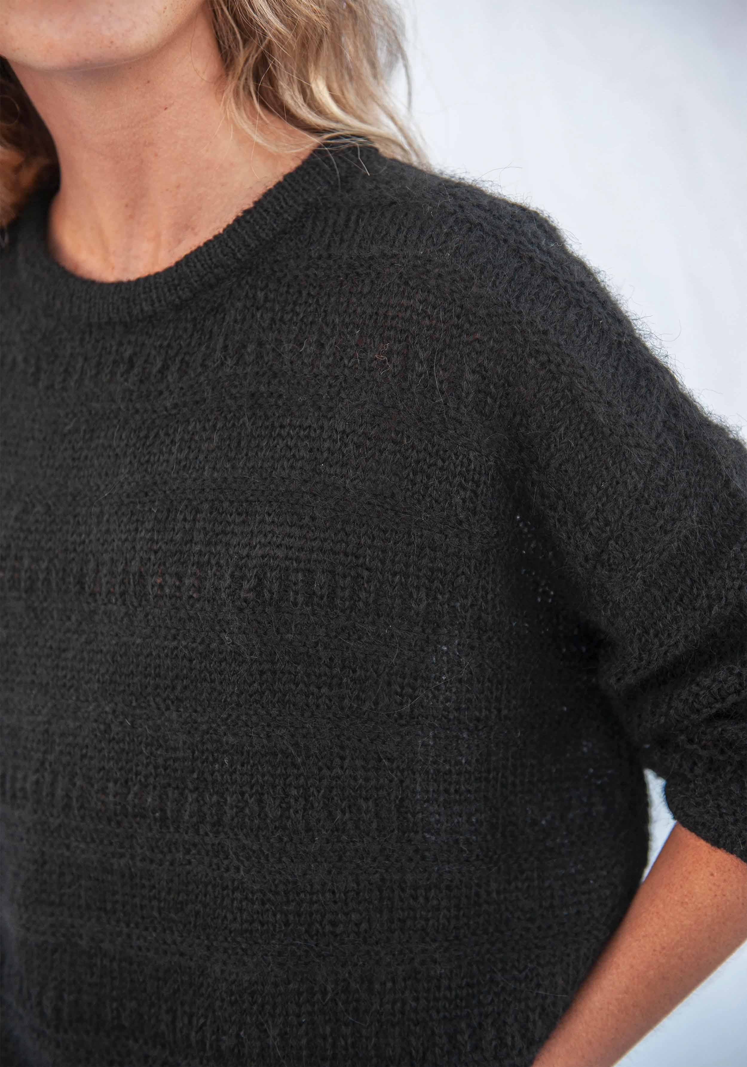 Jungle Folk Wollpullover Juliet Black