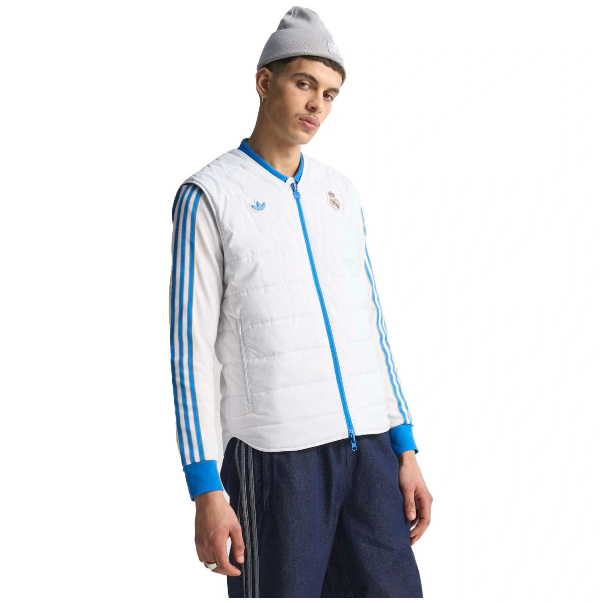 Colete adidas Real Madrid Fanswear 2025-2026 reversível