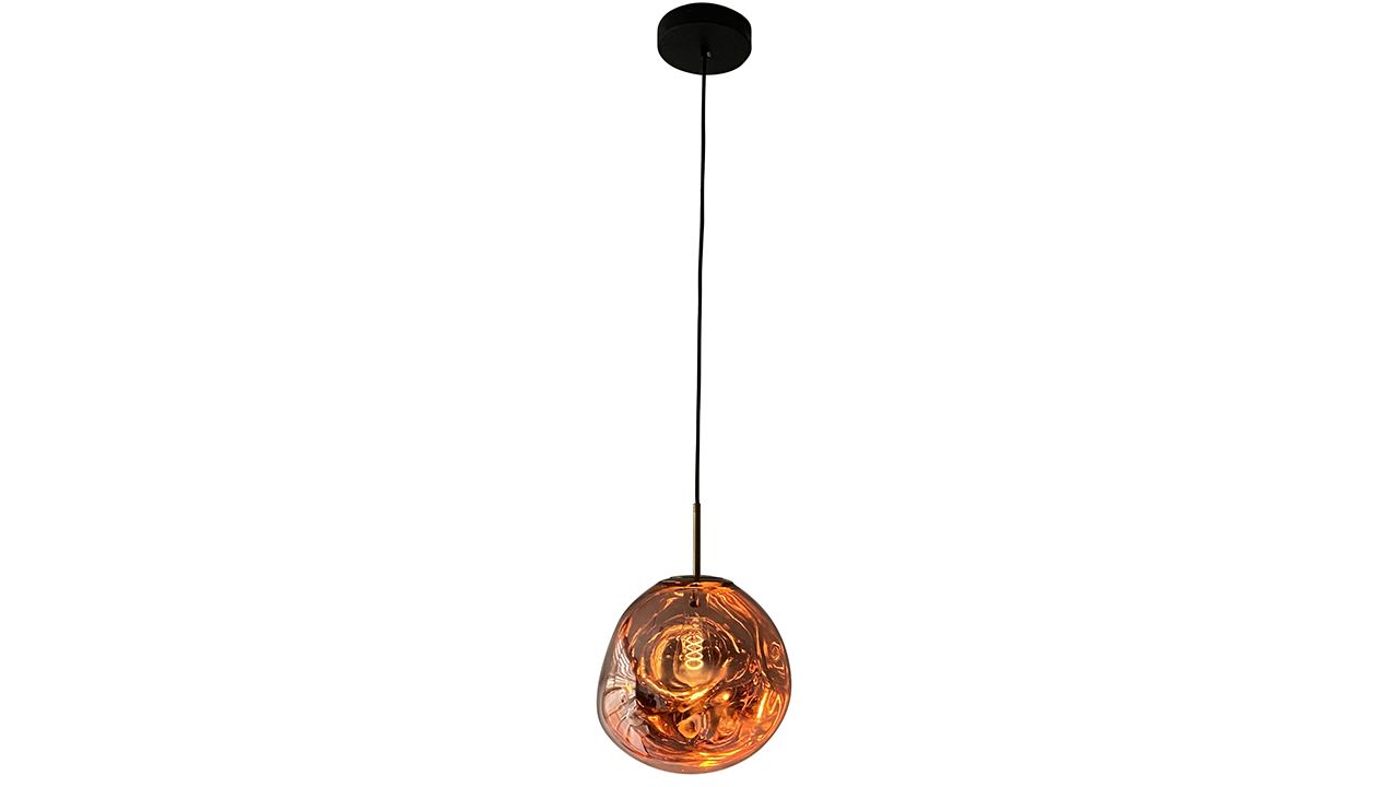 Hanglamp 1-lichts Copper Boaz ⌀36  x H80 cm