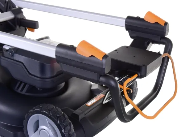 WORX WG749E, Skubbe plæneklipper, 46 cm, 2 cm, 8 cm, 55 L, Batteri