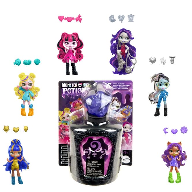 Monster High - Zaubertränke Minipuppe - 1 Stück