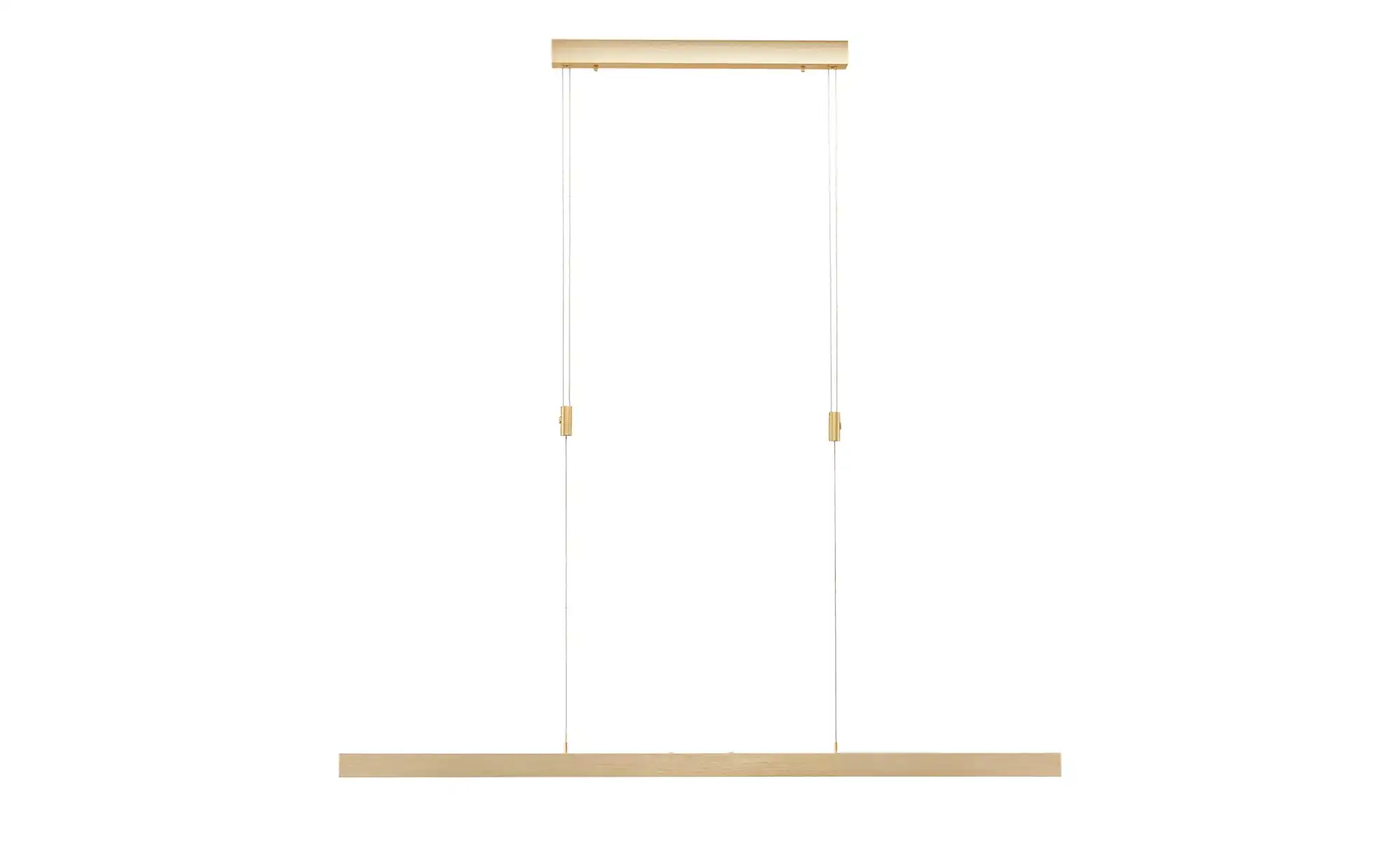 Paul Neuhaus LED-Pendelleuchte, messing-matt mit Touchdimmer