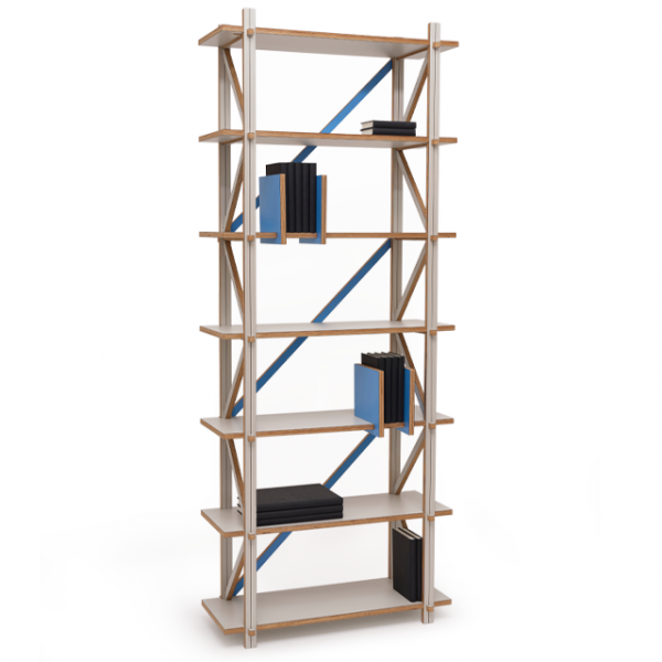 KILO wandkast KiloMeter hoog Soft Grey