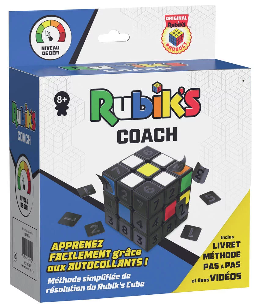 RUBIK'S CUBE 3x3 PEDAGOGIQUE TUTOR CUBE