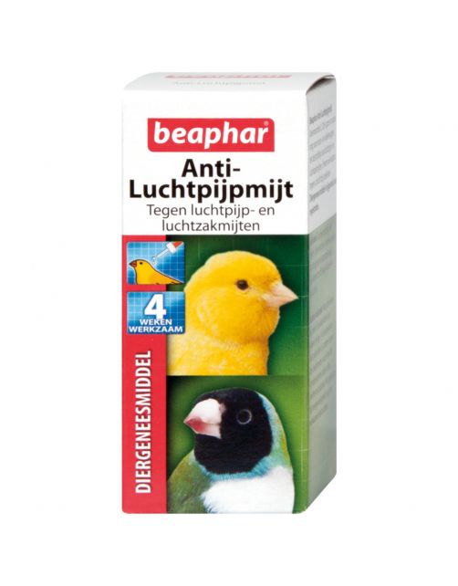 Beaphar Anti Luchtpijpmijt - Vogelapotheek - 10 ml