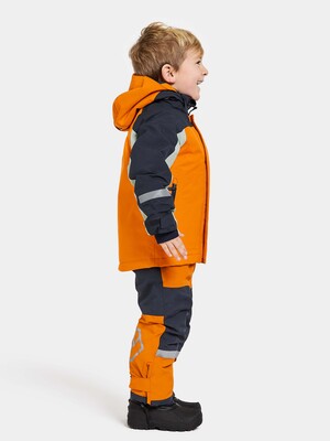 Didriksons Neptun Vinterjakke, Orange Jam