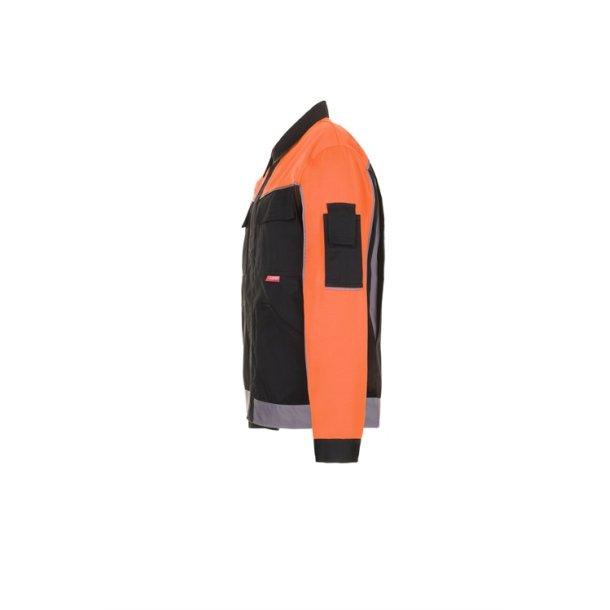 Visline V1 Arbejdsjakke sort / orange / zink