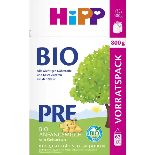 HiPP Bio Pre Anfangsmilch, 800g