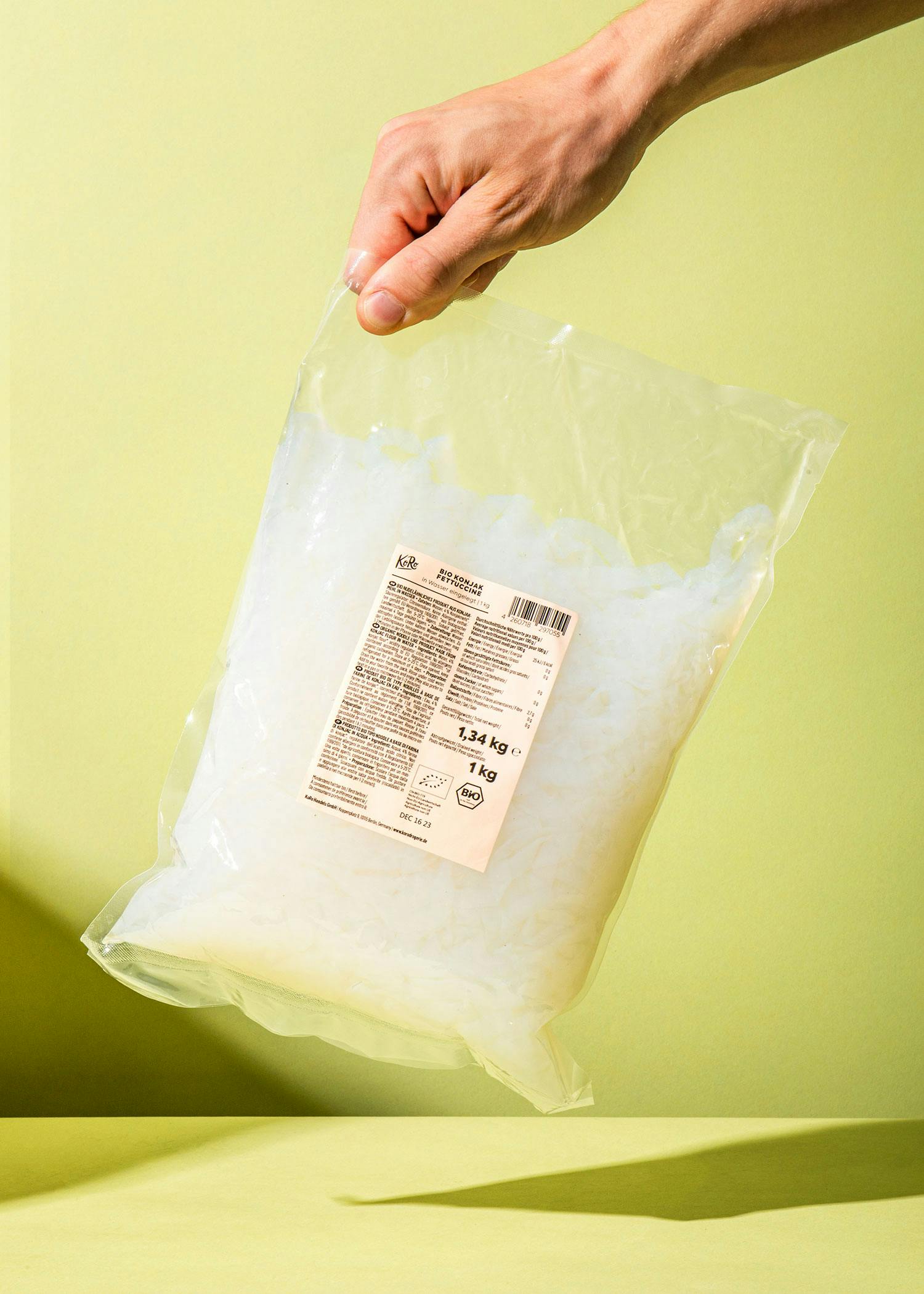 Bio Konjak Fettuccine in Wasser 1 kg