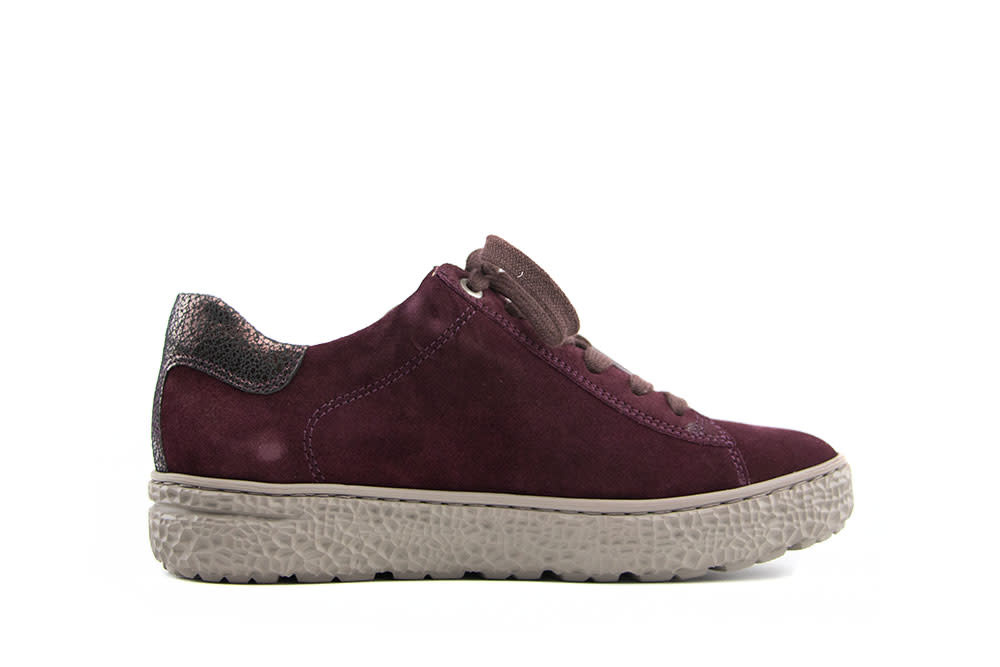 Hartjes Sneaker Phil Aubergine Velour