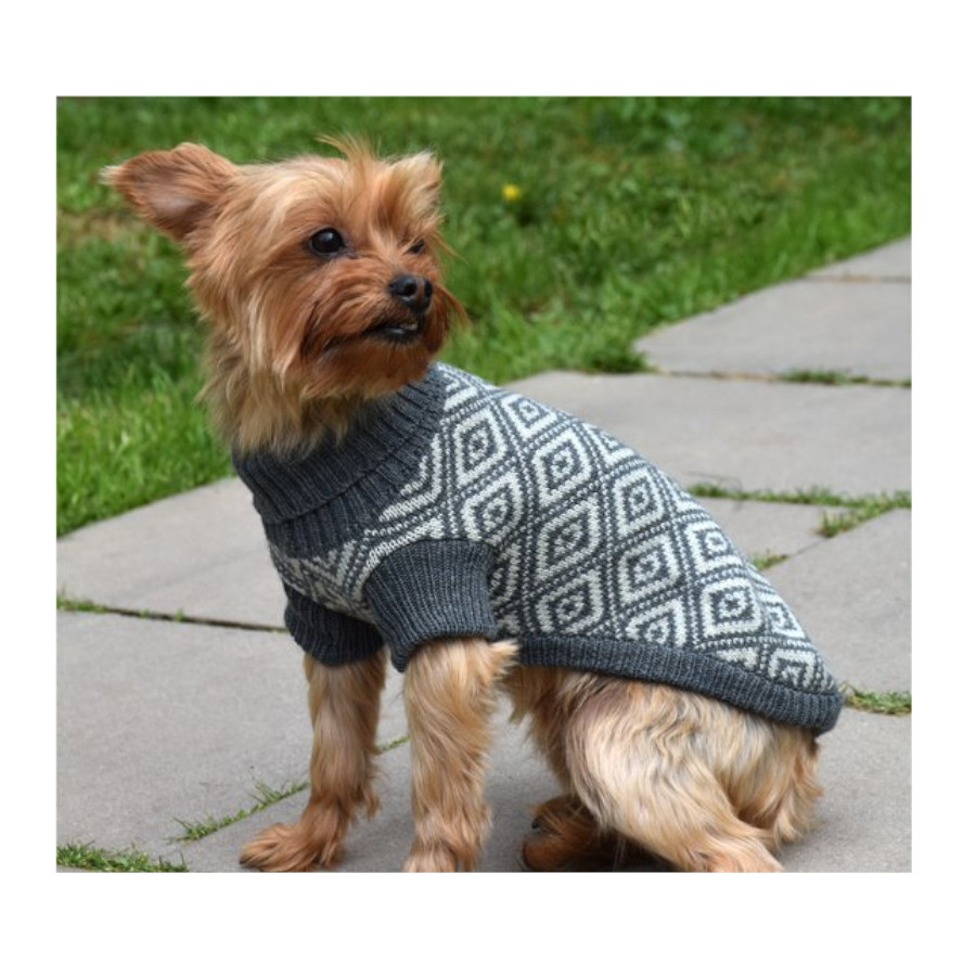 Camisa geométrica Nayeco Ecoline para cães
