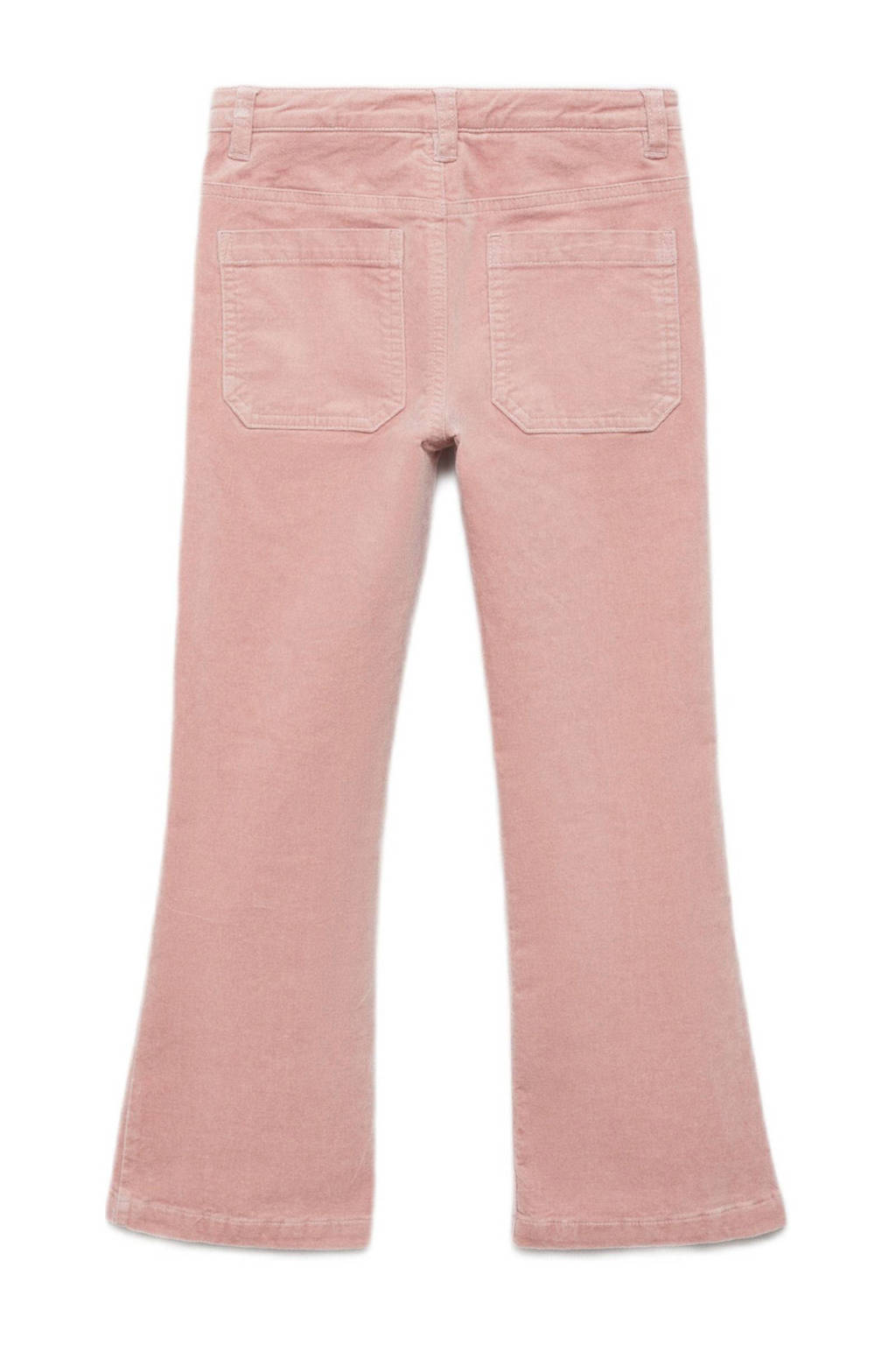 Mango Kids flared casual broek roze