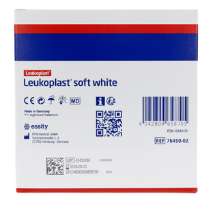 Leukoplast Soft White Wondpleister 5m x 8cm 1ST