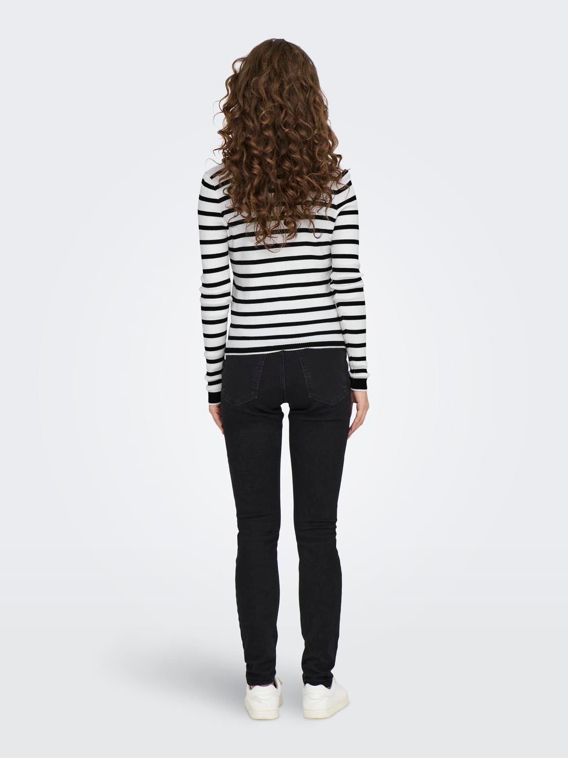 ONLMEDDI Strickjacke Cloud Dancer