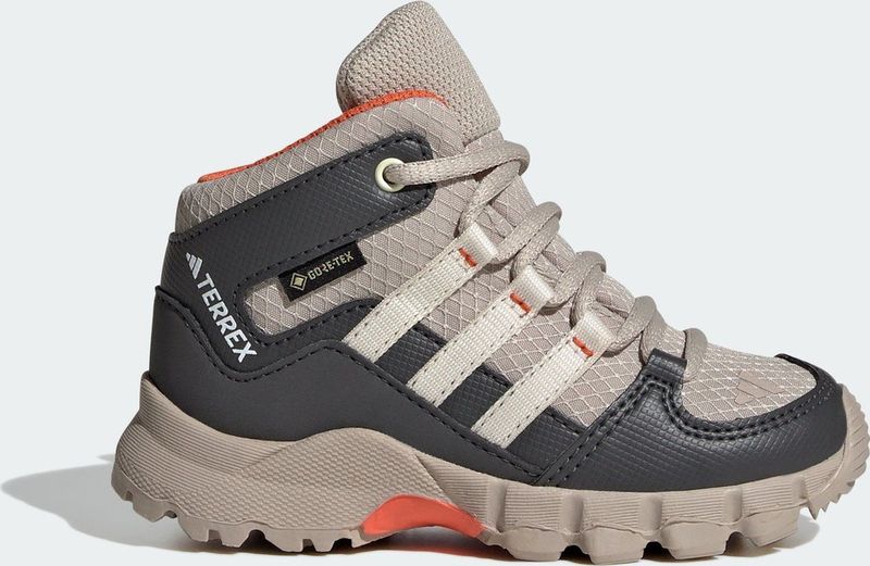 adidas Terrex Mid GTX Wandelschoen Cblack/Grethr/Aciyel 36 2/3, Wonder Beige Wonder White Semi Impact Oranje, 25 EU