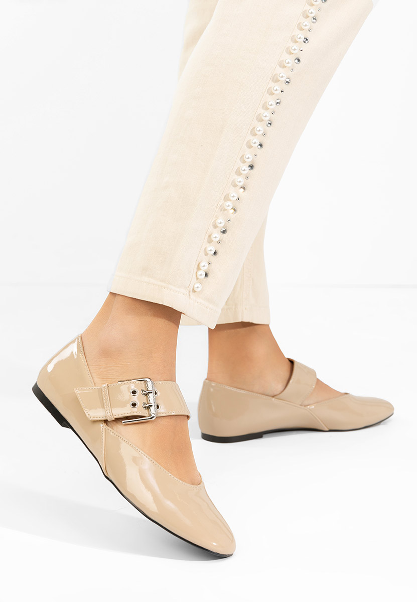 Ballerines femme beige Katalea