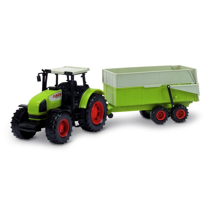 DICKIE Traktor Claas Ares + Anhänger