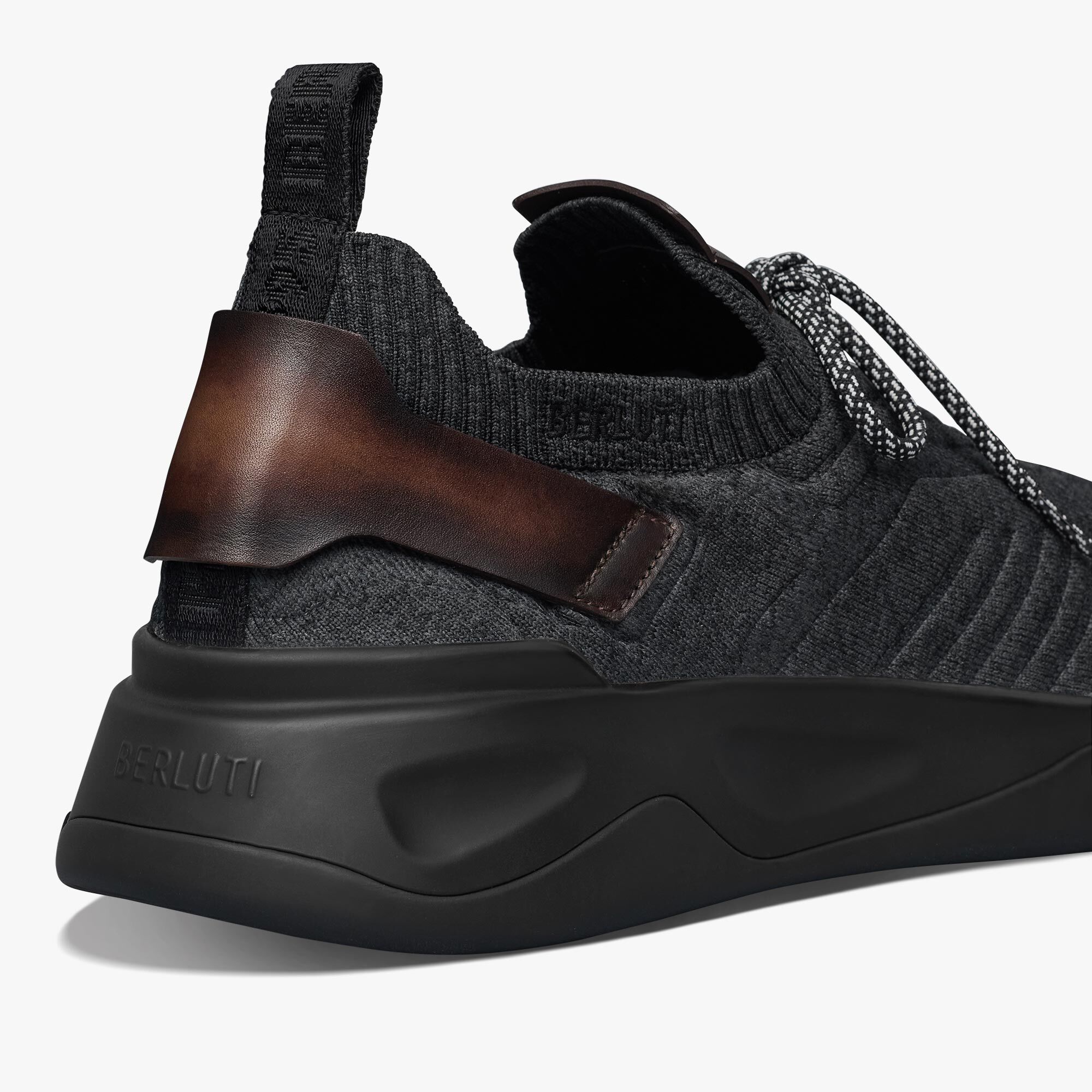 Sneaker Shadow En Maille Et Cuir