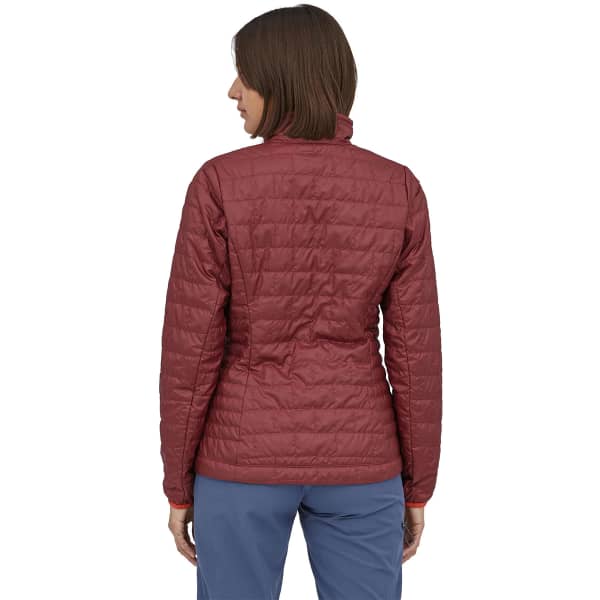 Doudoune randonnée PATAGONIA W'S NANO PUFF JKT SEQUOIA RED