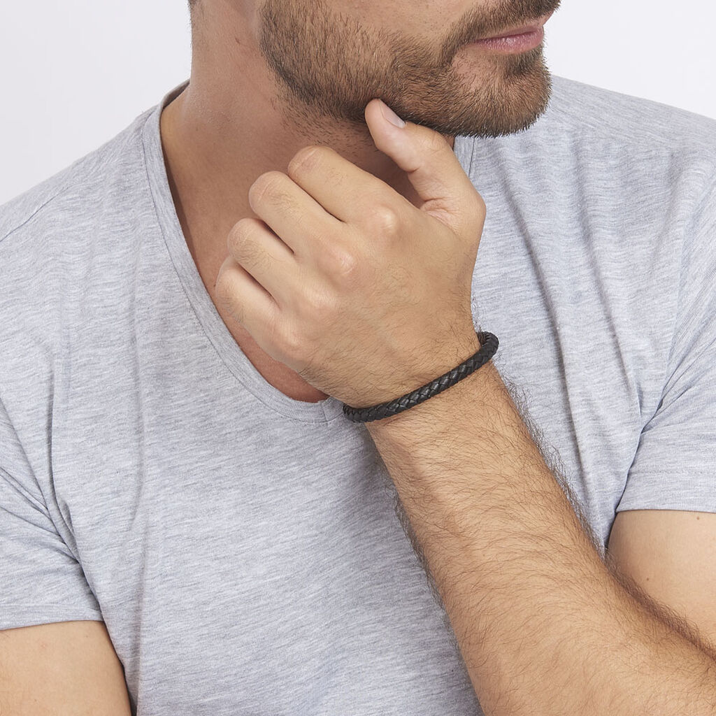 Bracelet Angelo Acier Blanc