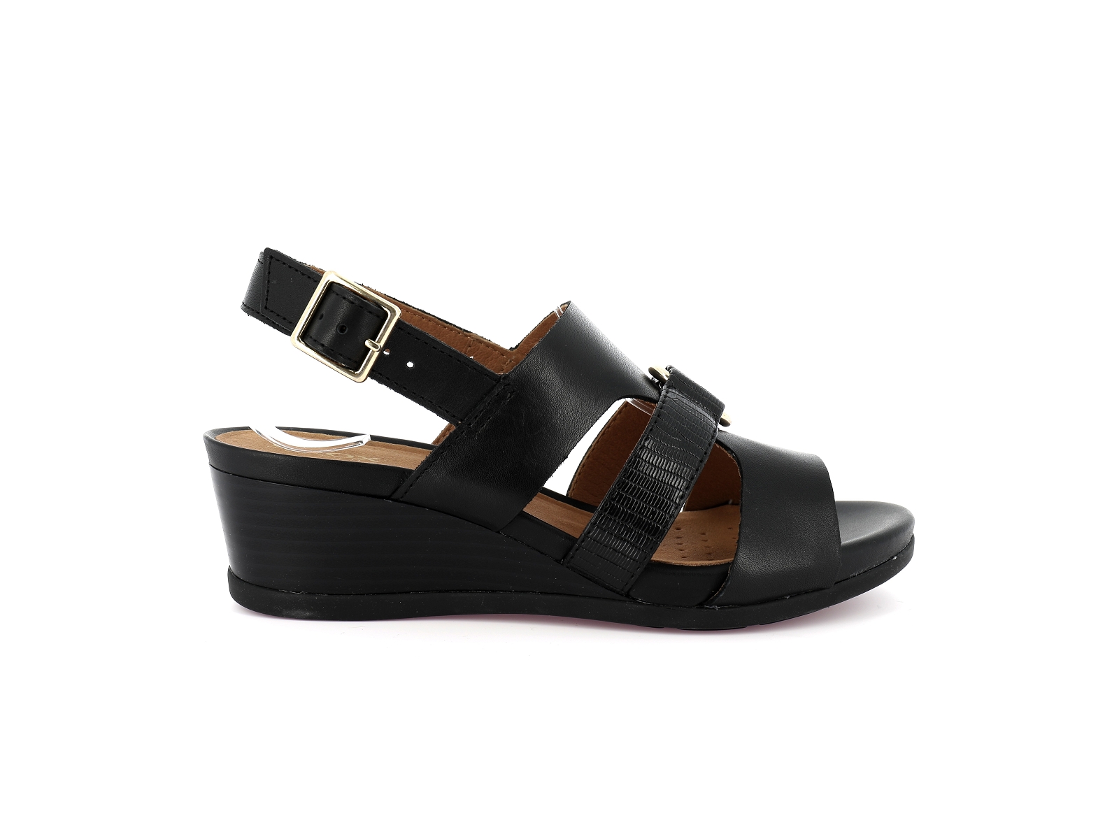 Geox-D MARYKARMEN D458QB Cuir Noir