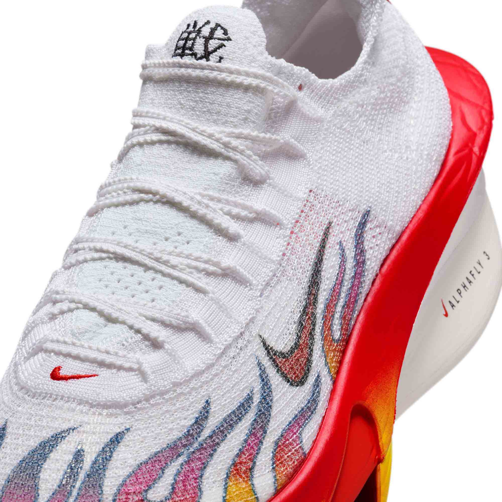 Alphafly 3 Premium Herre 100/White/Habanero Red/Black/University Red