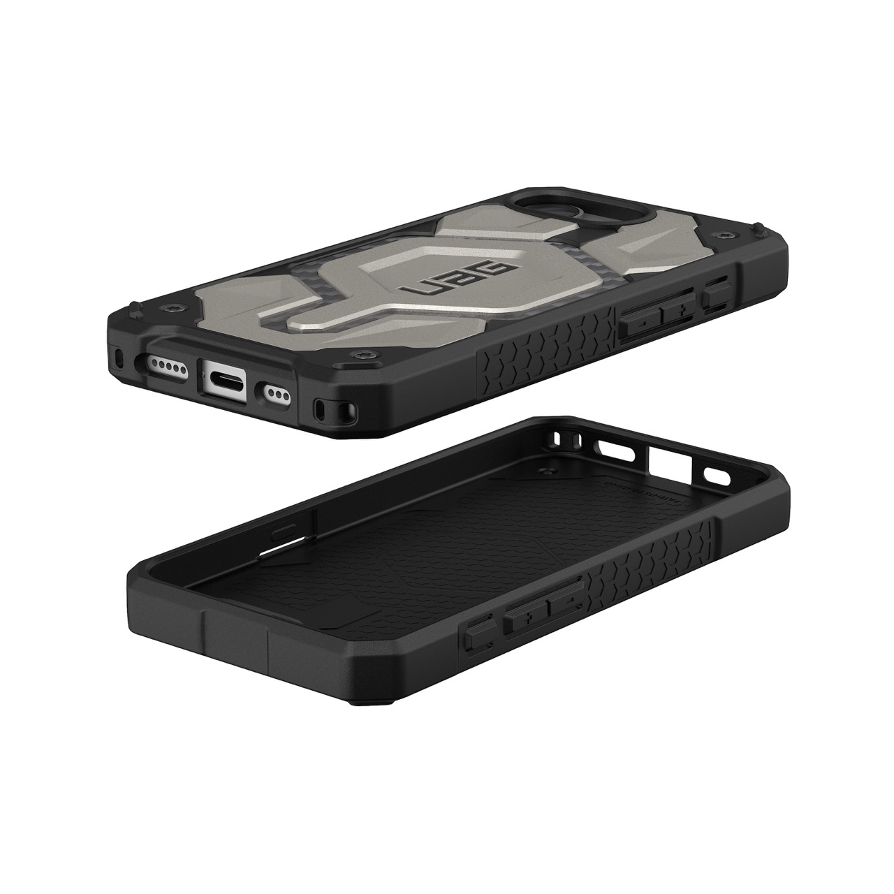 iPhone 16e MagSafe Schutzhülle Monarch Pro (114497113636) - Titanium