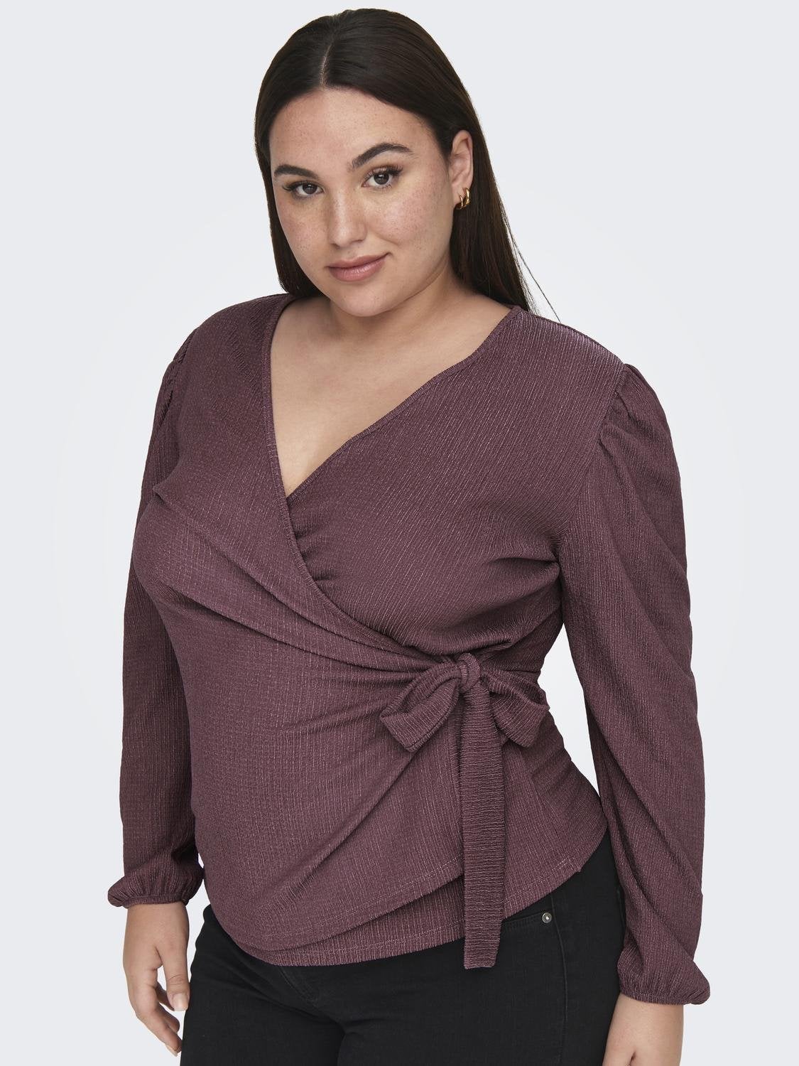 CARELDA Wickel-Top Rose Brown