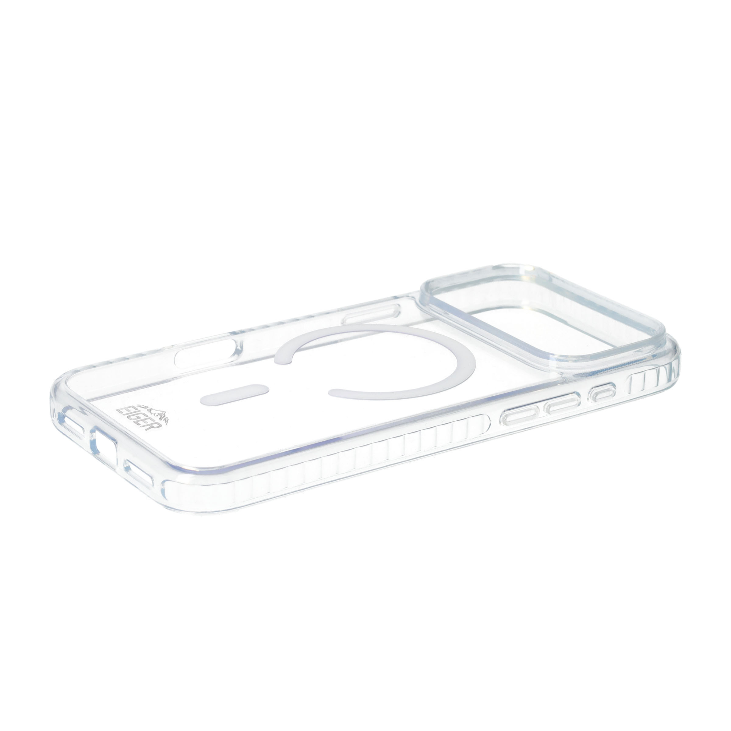 iPhone 17 Pro Max MagSafe Ice Grip Case Hardcase Schutzhülle (EGCA00887) - Transparent