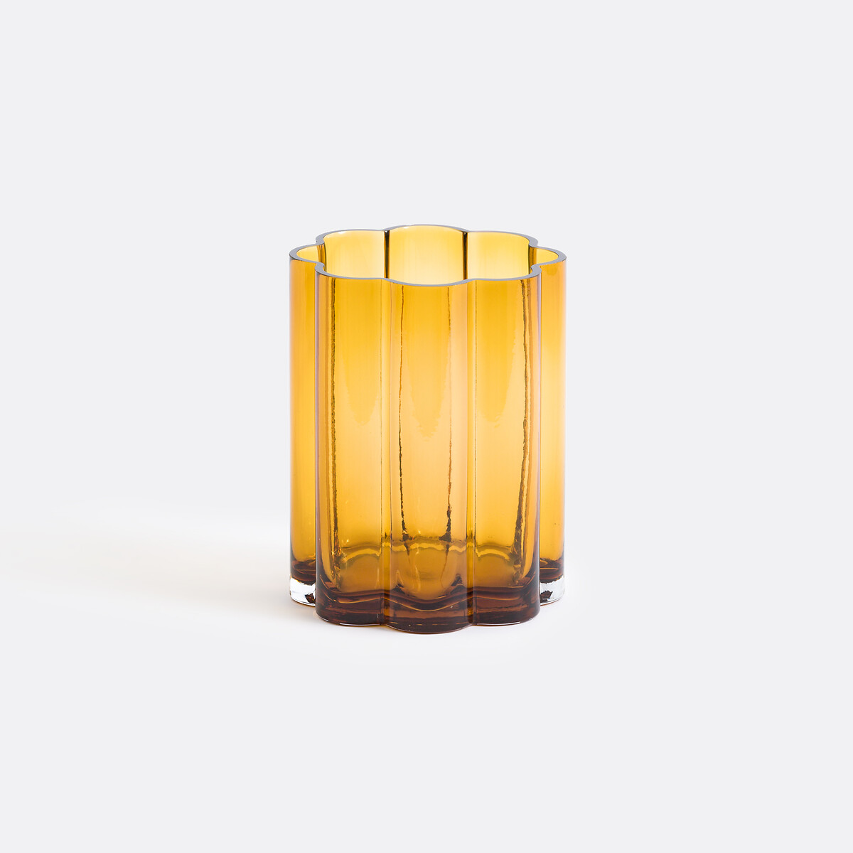 LA REDOUTE INTERIEURS<br>Vaso de vidro âmbar H20 cm Helia