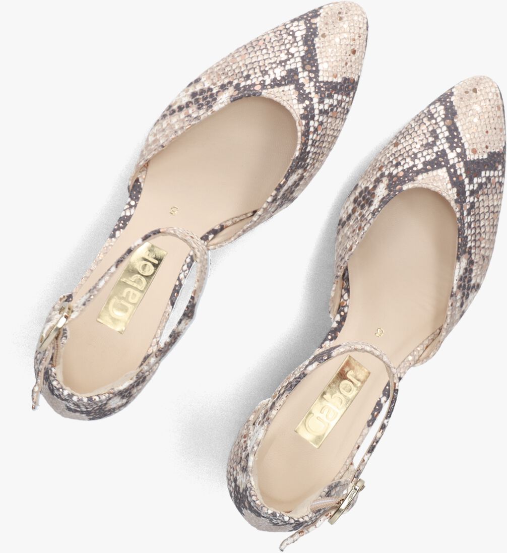 beige gabor sandalen met hak 340