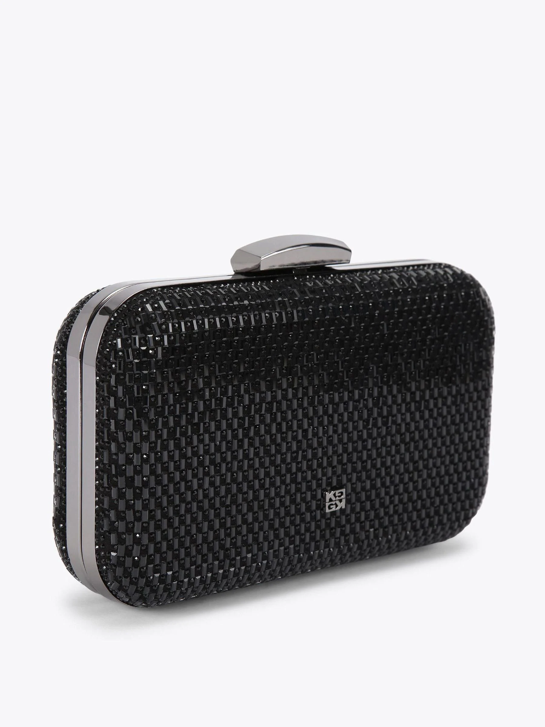 Zwart - KG Kurt Geiger Fleur Box Bag