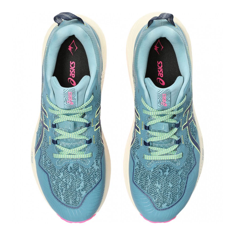 Asics GEL-TRABUCO 11 - Chaussures trail Femme gris blue/deep ocean
