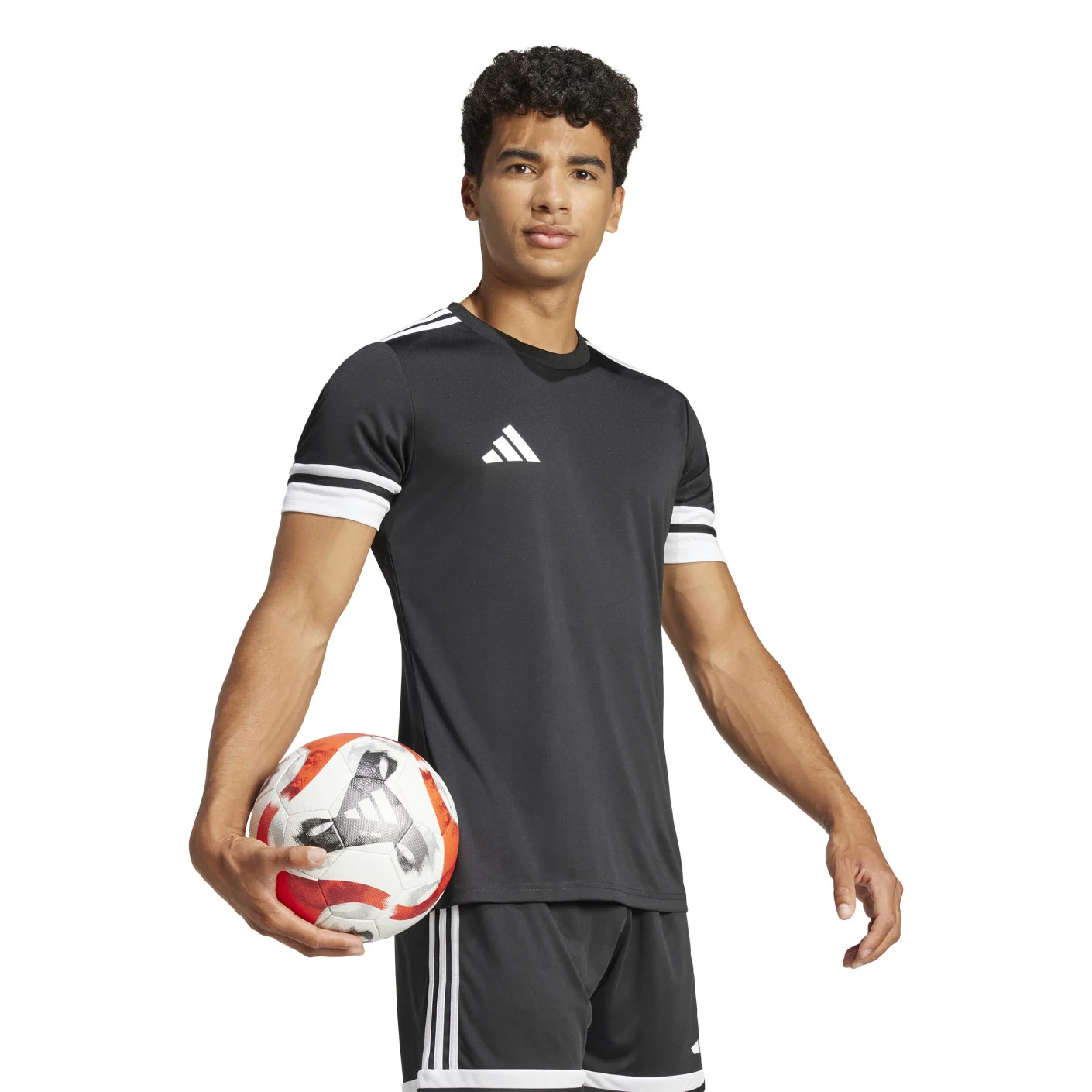 Adidas Squadra 25 Voetbalshirt Zwart Wit