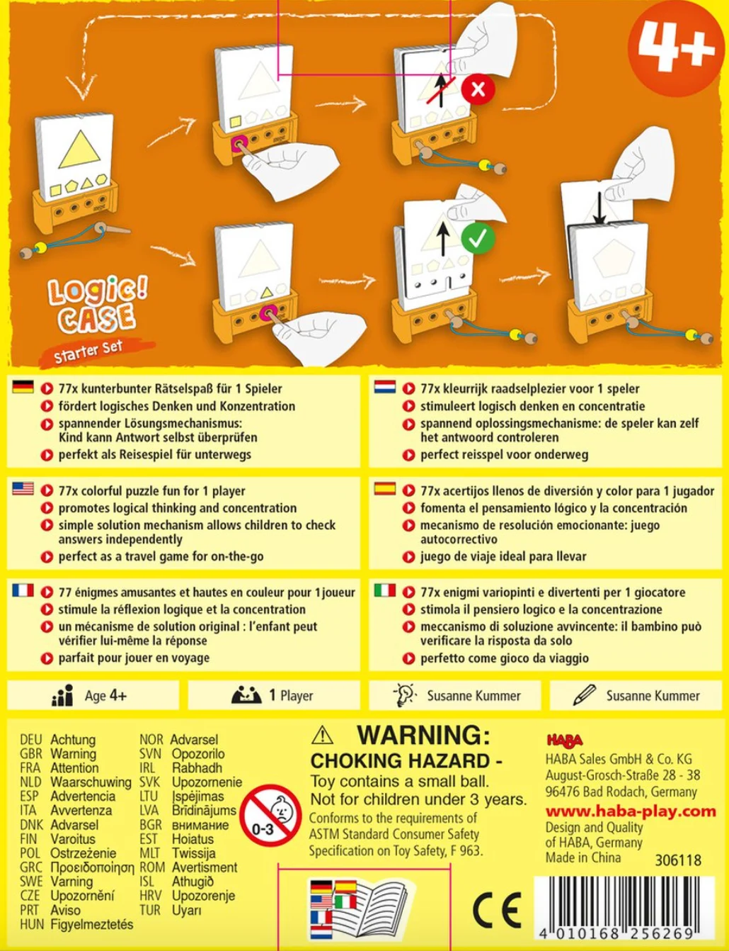 Haba Haba Logic! CASE - Startset 4+