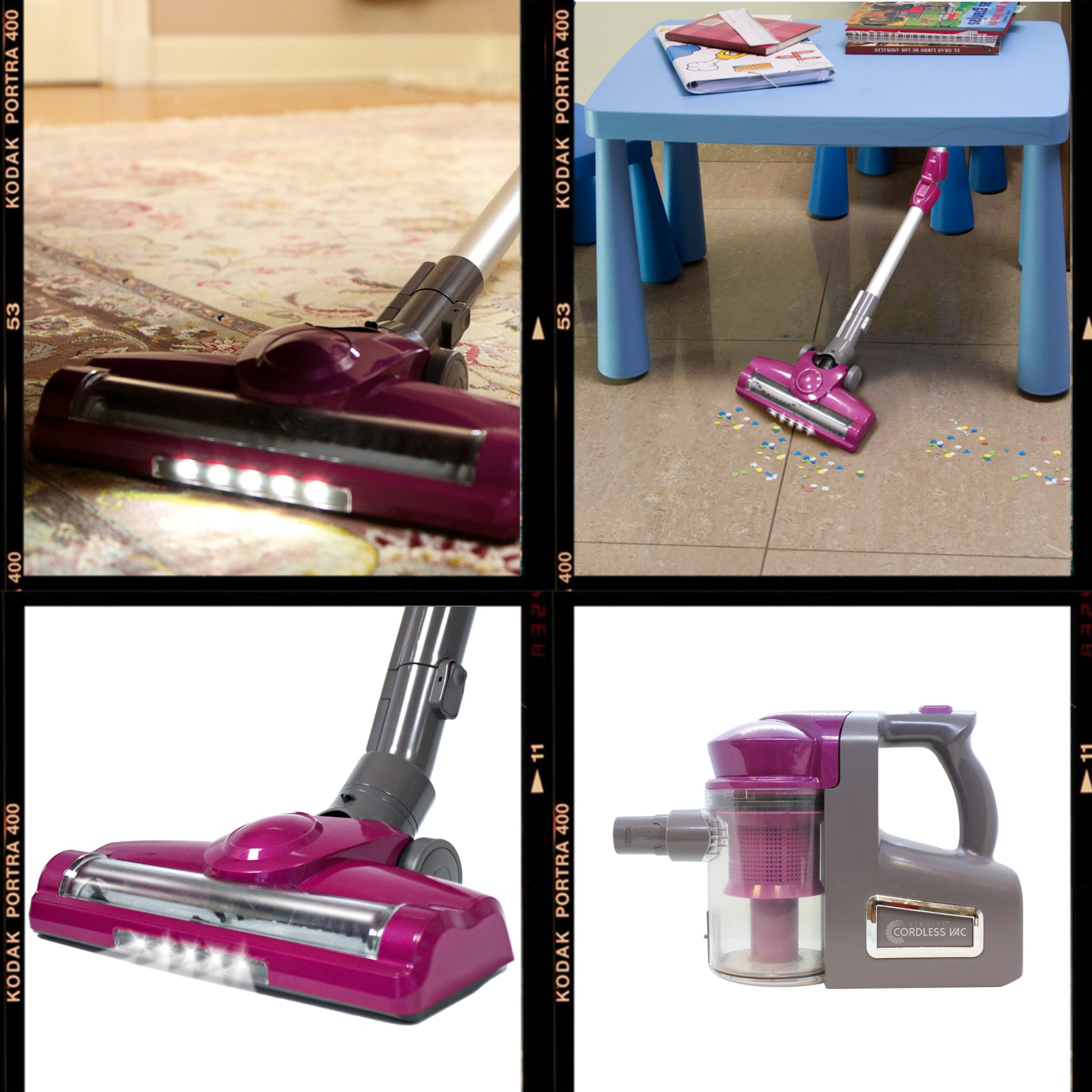 Starlyf® Turbobürste mit LED Turbo Floor brush