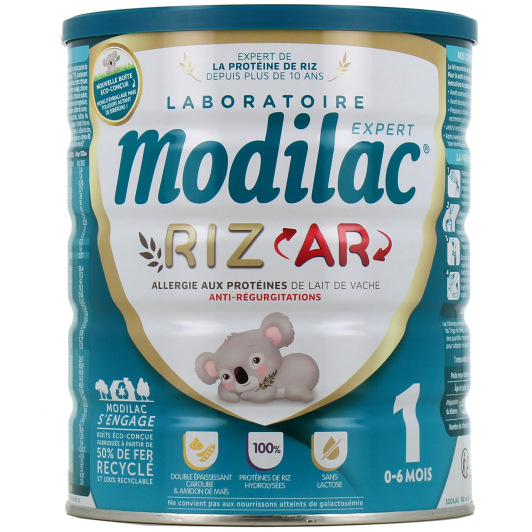 Modilac Expert Riz AR 1 Lait 1er âge