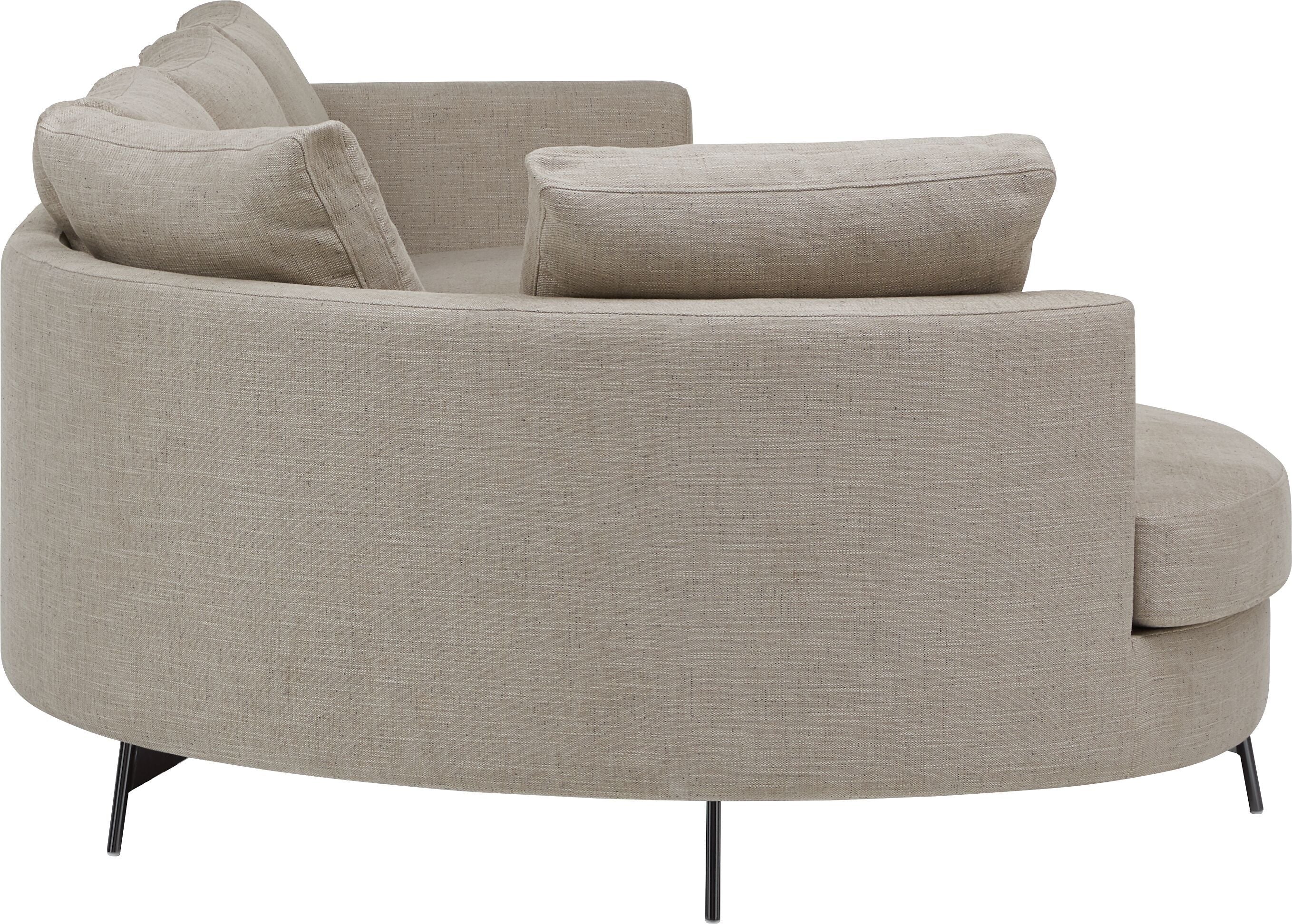 DIENER B St Brescia Ecksofa.l, beige - Beige / B: 309.0 cm x T: 148.0 cm x H: 81.0 cm