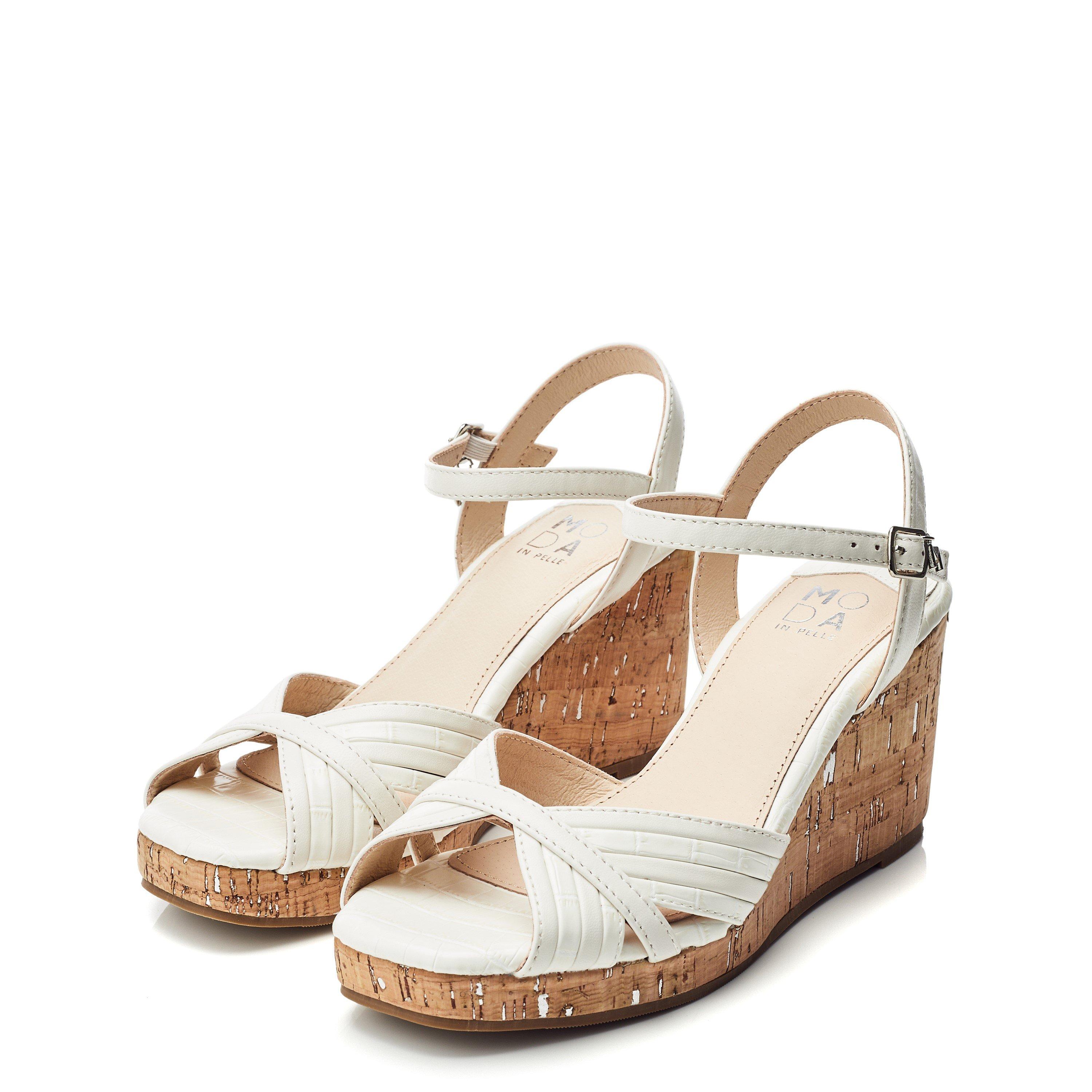 Moda in Pelle Peppermint Wedges