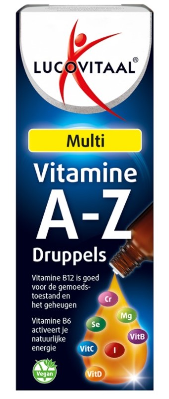 Lucovitaal Multi A-Z Druppels Vegan 50ml