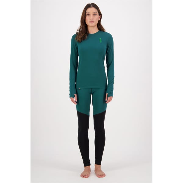 T-shirt thermique MONS ROYALE W CASCADE FLEX LS EVERGREEN