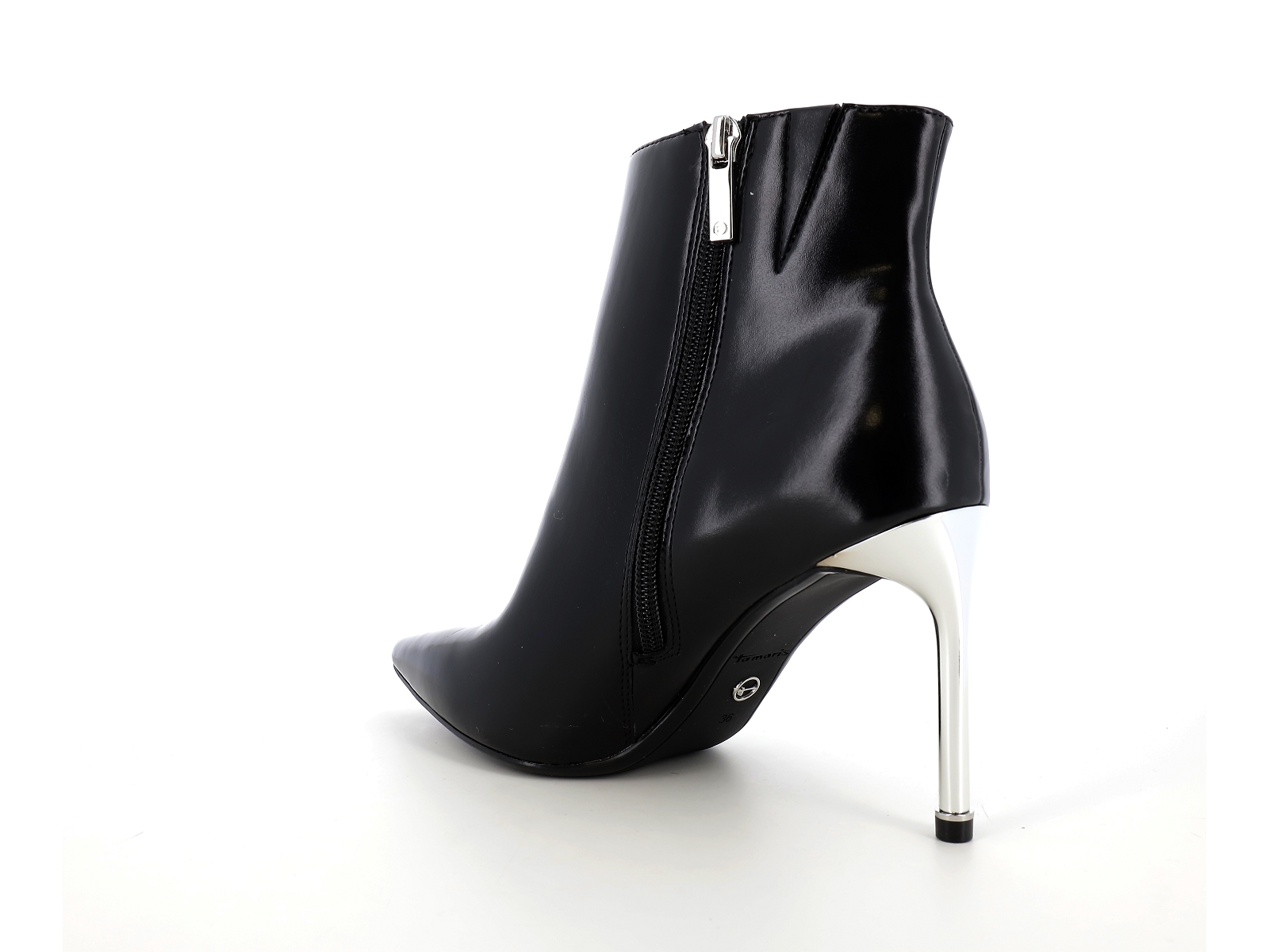 Tamaris-25310 Synthétique Noir Argent